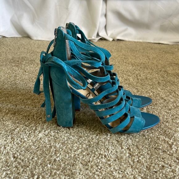 Sam Edelman Shoes - Sam Edelman Blue heels